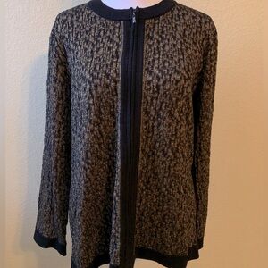 Jones New York Zippered Cardigan XL